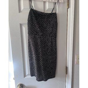 Altar'd State Sparkly black mini dress